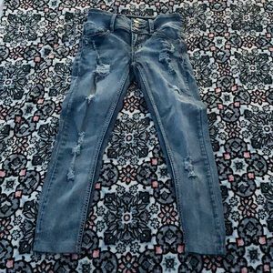 Indigo rein ankle jeans